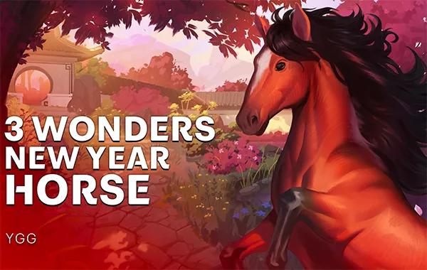 3 Wonders New Year Horse