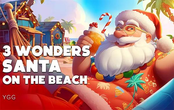 3 Wonders Santa On The Beach
